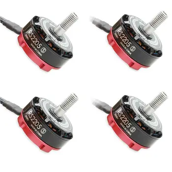 

4pcs 100% Original EMAX RS2205S 2300KV Brushless Motor for FPV Quad Racing QAV Race