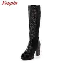 Hollow chelsea boots 2015 Simple wild New pumps shoes Sweet gauze fashion shoes Pierced sexy pumps
