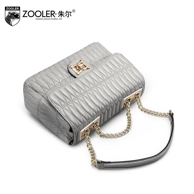 

ZOOLER2016 new high-quality luxury fashion brand messenger bag leather bag counter genuine, well-known brands of women