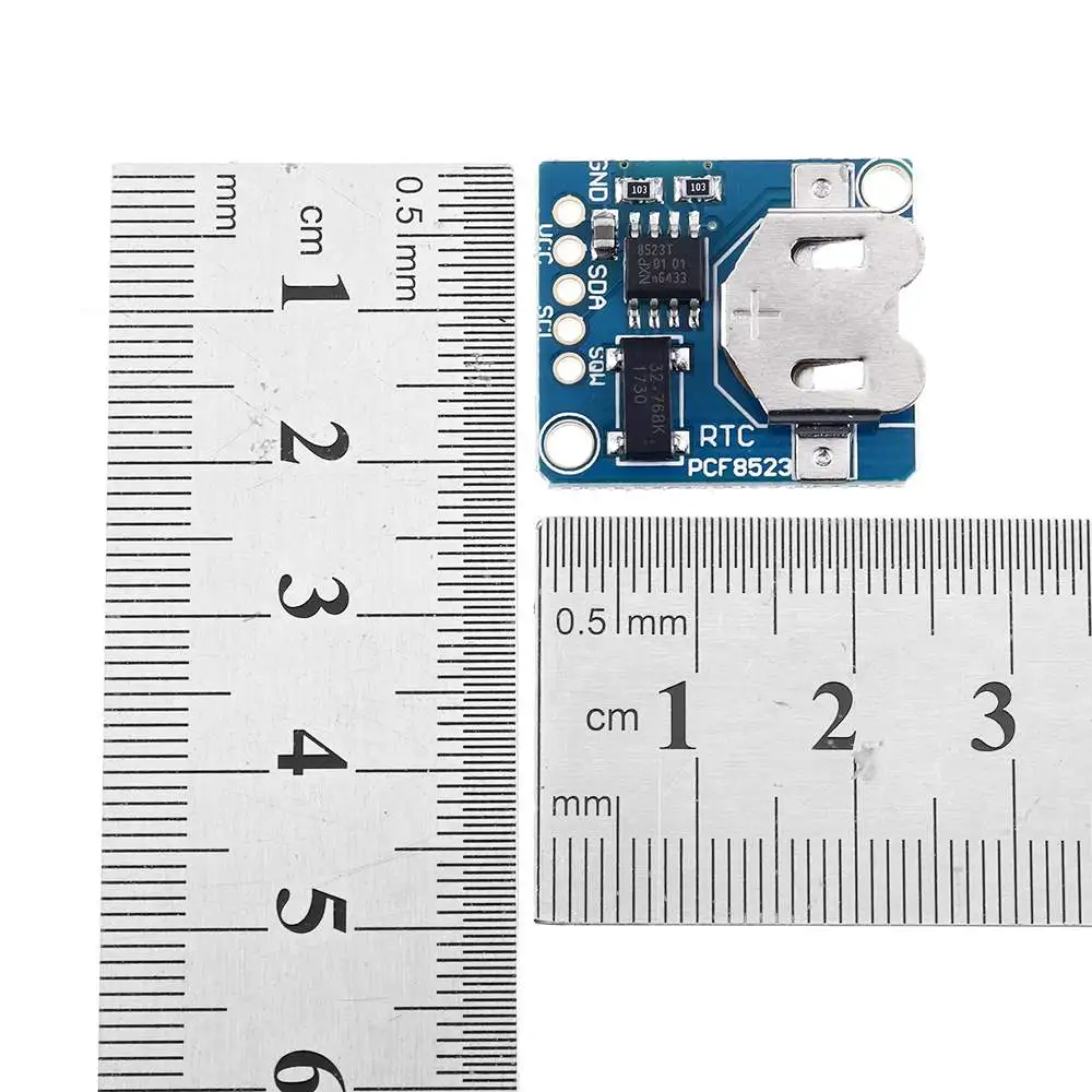 CLAITE PCF8523 RTC модуль цифровой платы PCF8523 часы реального времени RTC 3,3 V 5V Для Arduino Raspberry Pi