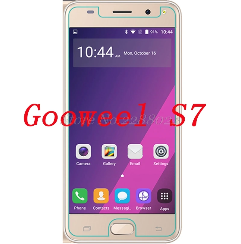 

Smartphone Tempered Glass for Gooweel S7 9H Explosion-proof Protective Film Screen Protector cover phone