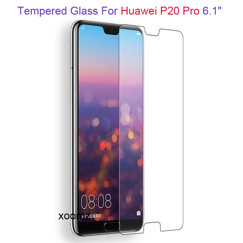 2.5D закаленное стекло для Huawei P20 PRO 6 1 &quotтелефон Screen Protector 9Н Закаленное Защитная