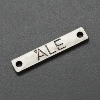 

customized high quality garment alloy embossed labels handmade private sewing nameplate for clothes hardware nameplate