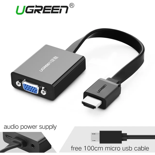 Buy Ugreen HDMI to VGA adapter Digital to Analog Video