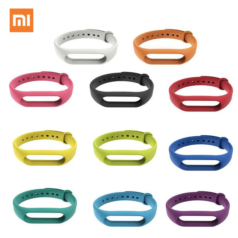 Xiaomi mi band 2 ремешок на запястье Сменный ремень силиконовый цветной браслет для mi Band 2 умный Браслет для Xiao mi аксессуары