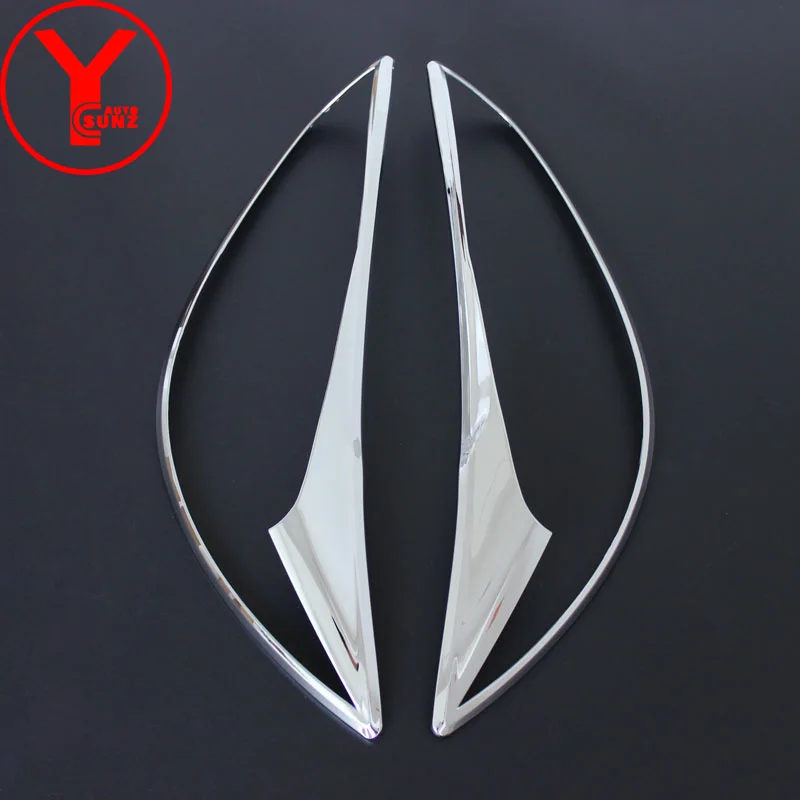 Хромированная накладка на переднюю фару для mazda cx 5 cx5 2013 2014 2015 2016 аксессуары
