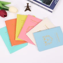 Брендовая модная новинка, кожзам, держатель для паспорта, для путешествий, Обложка для паспорта, чехол для ID карты, Сумка для документов, держатель для карт