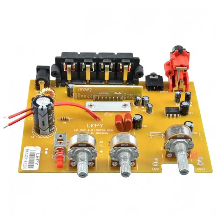 Canais de Liga de Alumínio Lepy Mini 12 v Hi-fi Estéreo Amplifier4 Carro Amplificador Automóvel Mp3 Veículo Amp Atacado v3 20 w 17 High Quality Automóveis e motos