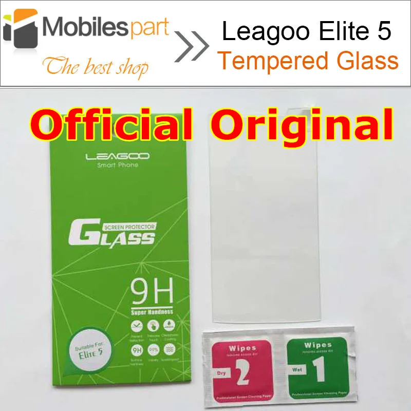 LEAGOO Elite 5 Tempered Glass 100% Official Original Screen Protector Film Phone Case for LEAGOO Elite 5 in Stock Free Shipping