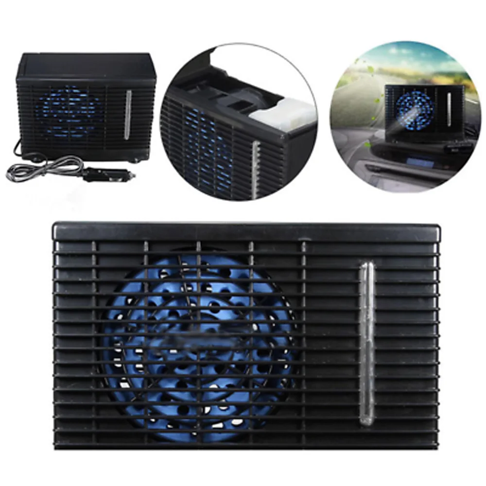 

Adjustable Air conditioner Mini 30-60W Auto Portable Cooler Cold water Two-speed DC 12V Cigarette lighter plug