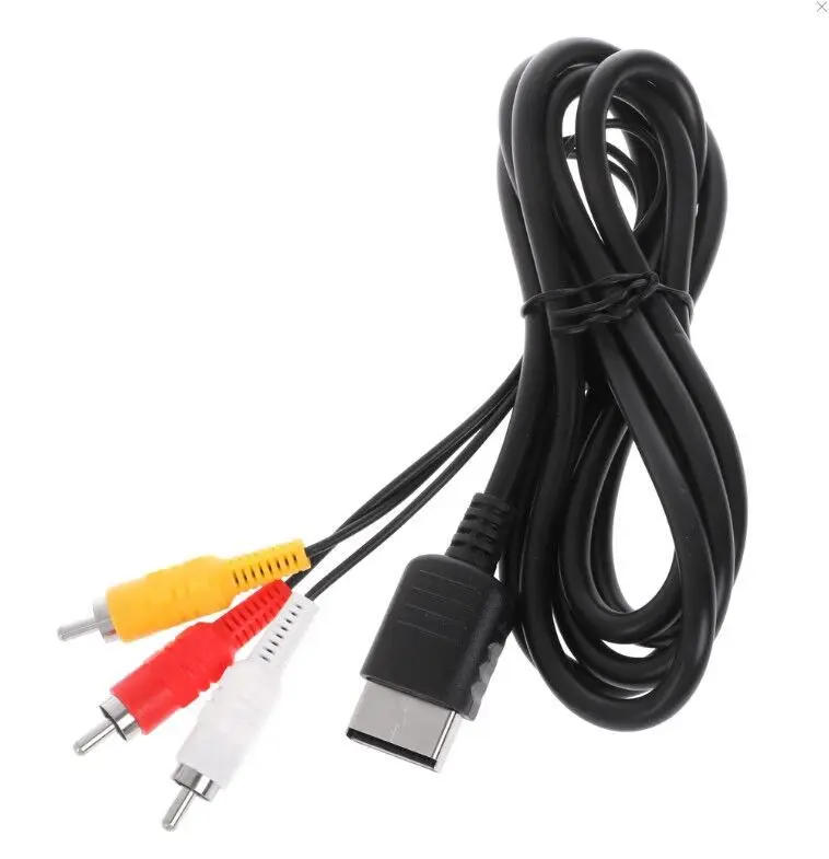 av estéreo composto áudio vídeo tv cabo para sega dc