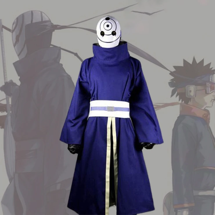 Anime Naruto Shippuden Uchiha Obito Madara Cosplay Costume Anime Naruto Shippuden Uchiha Obito Madara Cosplay Costume