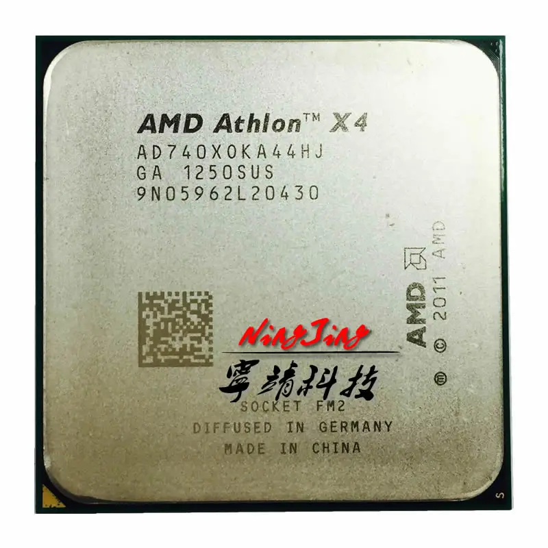 Четырехъядерный процессор AMD Athlon X4 740 3,2G 65W, процессор AD740XOKA44HJ Socket FM2|socket fm2|amd athlon x4athlon x4 740 | АлиЭкспресс - Компьютеры