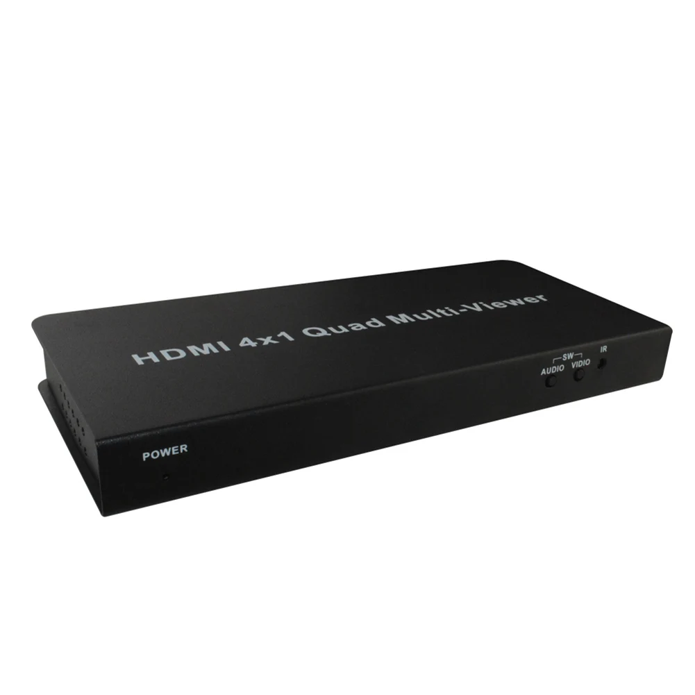 

HDMI 4x1 Quad Multi-viewer Support Seamless Switch HD Video Splitter Compatible HDMI 1.3a HDCP 1.2 SGA998