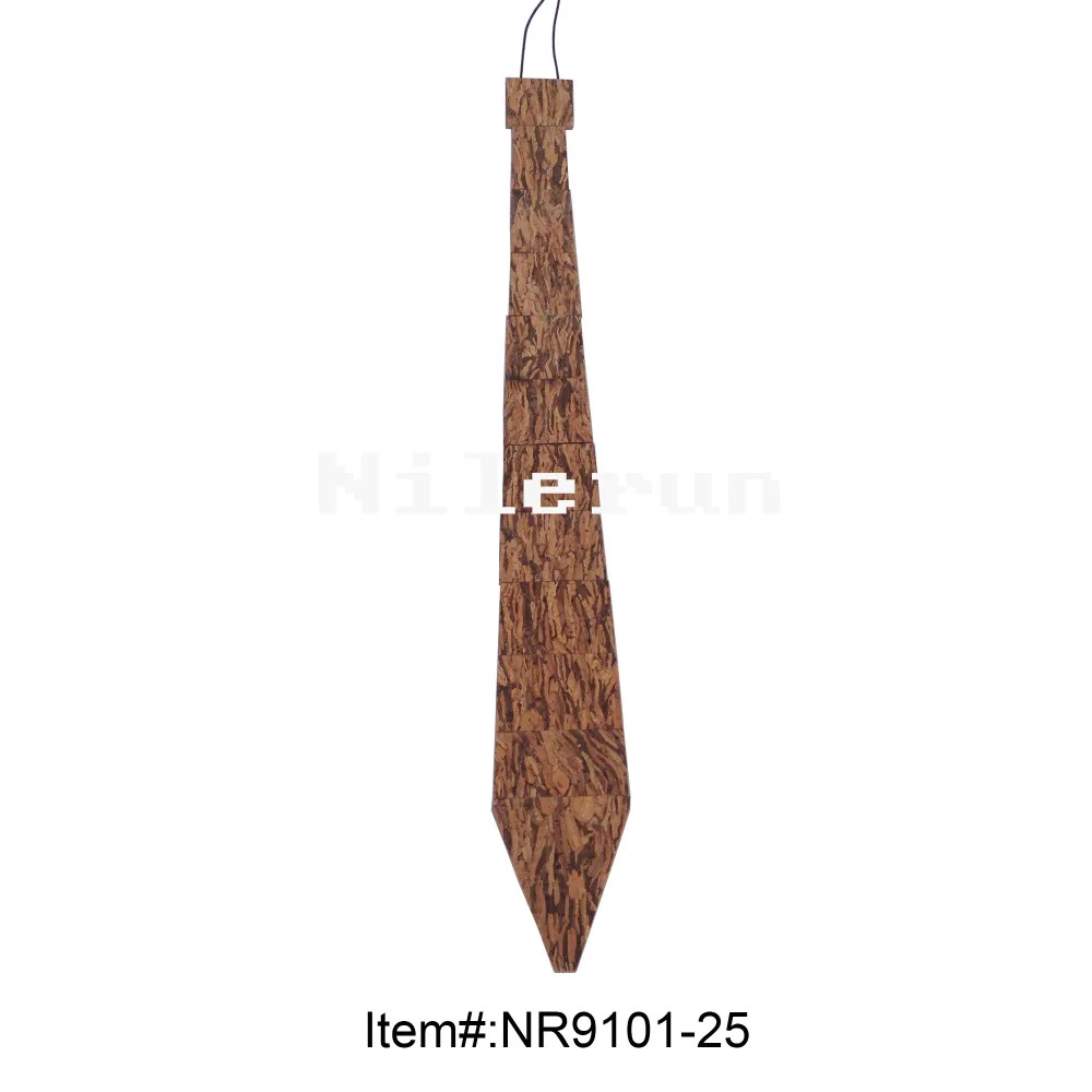 

classic handmade bamboo cork wood necktie