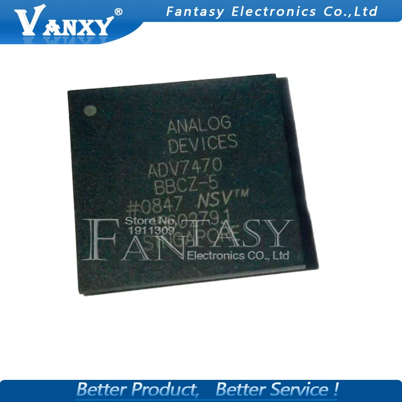 

1PCS ADV7470BBCZ-5 BGA ADV7470BBCZ ADV7470