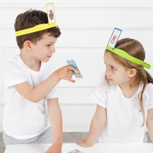 Mideer дети давайте игра на угадывание вы планируете угадаю родитель-ребенок Интерактивная доска игровые когнитивные карточки Обучающие игрушки 6 лет