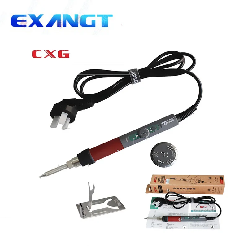 CXG DT70S Electric Soldering Iron 70W Internal Heating Replace Adjustable Temperature Solder station + Automatic Sleep | Инструменты