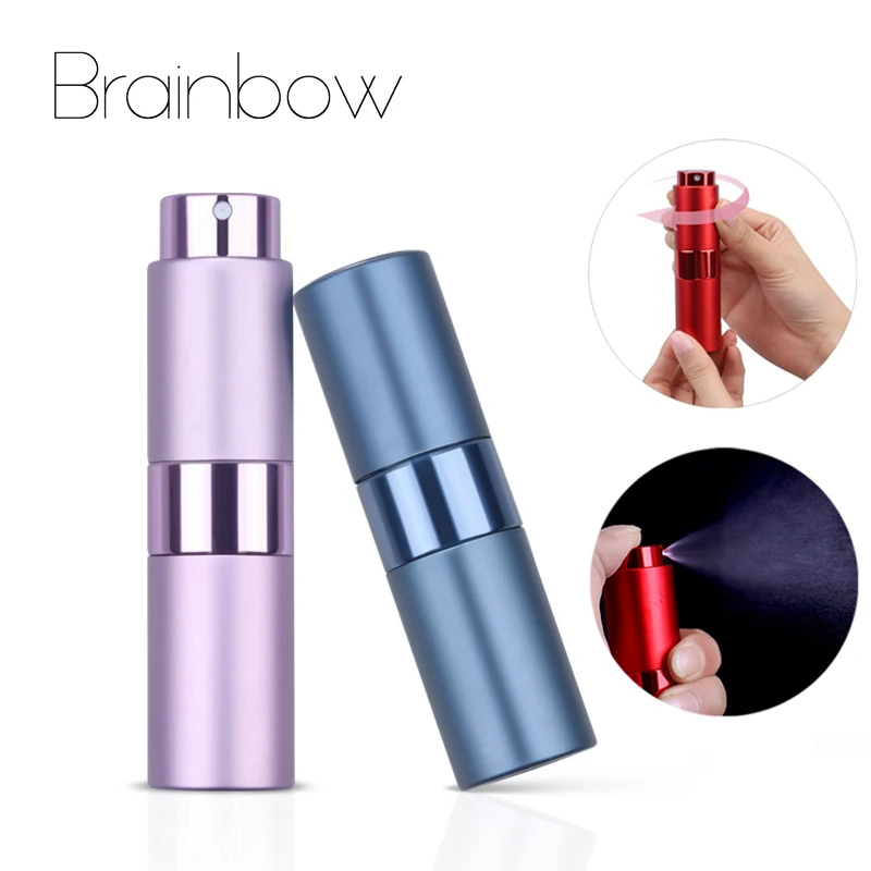 Brainbow 15 мл вращающаяся бутылка для духов пустая многоразовая с распылителем
