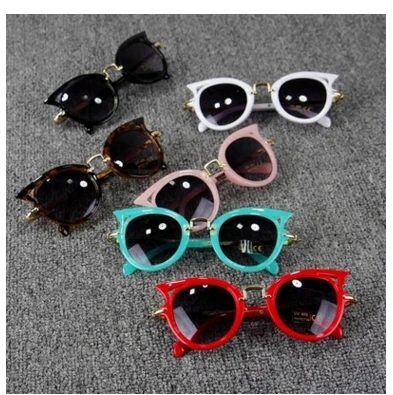 

Cute Baby Cat Eye Sunglasses Kids Animal Cartoon UV400 Sun Glasses Children Eyewear Glasses For Girls&Boys Gift