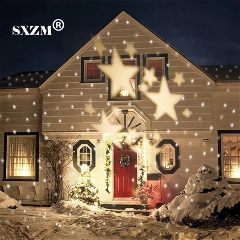 

Waterproof LED Light Star Landscape Projector Outdoor Laser Christmas LED Lights for Garden, Lawn,Holiday Home Decoration