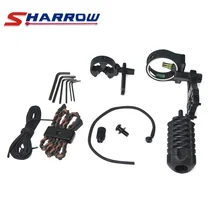 Sharrow Compound Bow Accessories 1 Set Compound Bow Sight Kits Arrow Rest Stabilizer for Compound Bow compound specific stable isotope analysis