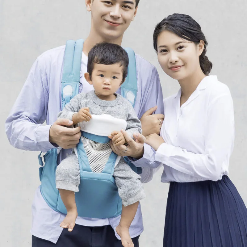 Xiaomi Mijia Yang кенгуру для переноски детей снижение нагрузки дышащий Удобный дышащий слинг рюкзак сумка обертывание для 3-20 месяцев ребенка