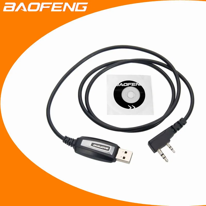 USB-кабель для программирования yaesu Baofeng CD-диск с драйвером Pofung UV 5R uv5r 888S