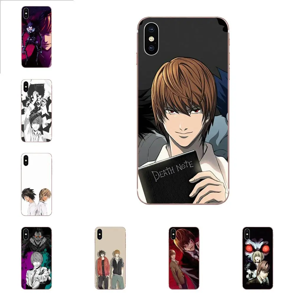 

For Galaxy Alpha Note 3 4 10 A10 A20 A20E A30 A40 A50 A60 A70 A80 A90 M10 M20 M30 M40 Cases Death Note Light Yagami And Ryuk