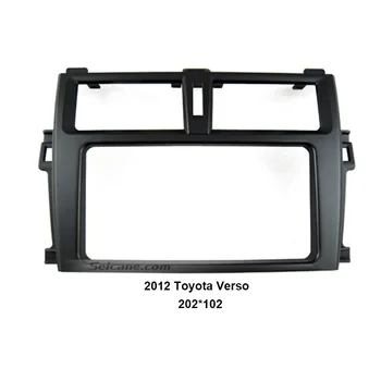 

Seicane 202*102mm Double Din Car Radio Fascia for 2012 Toyota Verso Autostereo Panel kit Audio frame Dash CD