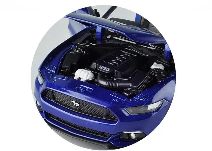 1:24 advanced сплава игрушечных автомобилей, Ford mustang GT, diecast металлические модели, 2 открытых дверей игрушечное транспортное средство, Коллекционная модель