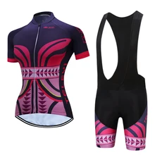 TELEYI женский Велоспорт Джерси нагрудник шорты для женщин MTB гоночный велосипед одежда велосипедный комплект одежды триатлон костюм Skinsuit Maillot