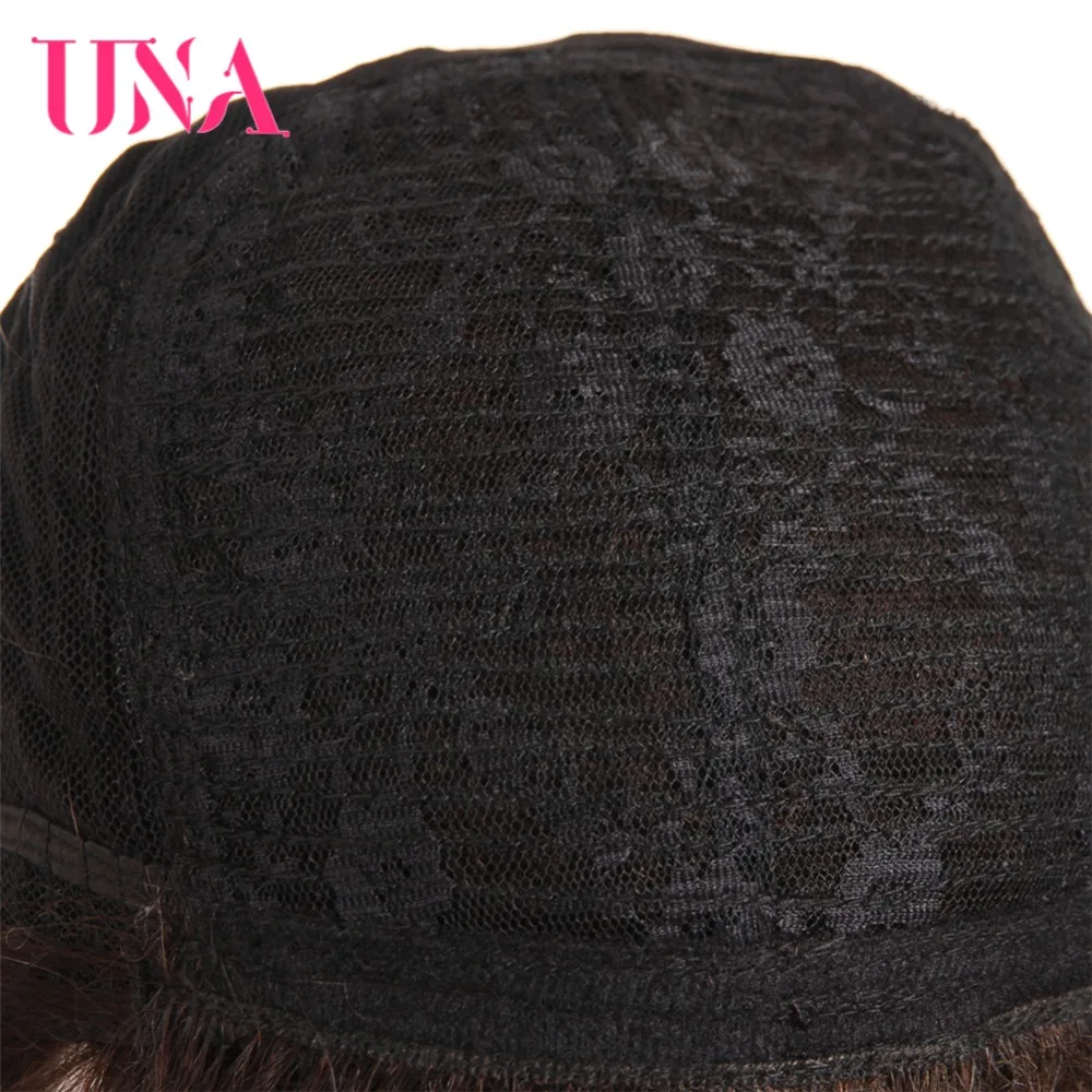 UNA Remy бразильские прямые человеческие волосы парики для женщин 120% плотность цвет#1# 1B#2#4#27#30#33# 99J# ошибка#350#2/33