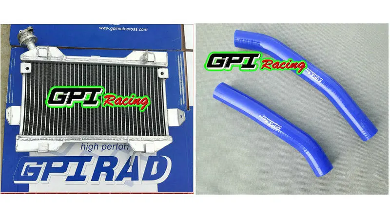 blue Silicone radiator hose for Suzuki LTR450 LT450R LTR 450 06 07 08 09