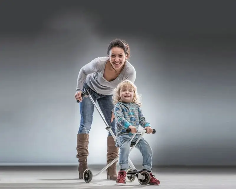 NEW design baby wagon / portable stroller / folding / Easy Car-in Three Wheels Stroller from