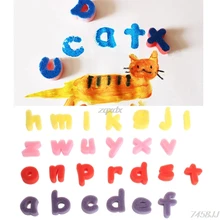 Алфавит формы 26 Губка письмо набор Дети ремесло живопись игрушка образование и Прямая поставка