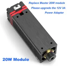 NEJE 20W 12V 3A ttl/PWM лазерной трубки модуль для резки алюминия оксид металла лазерная гравировка машины для NEJE мастер лазерной гравировки машина