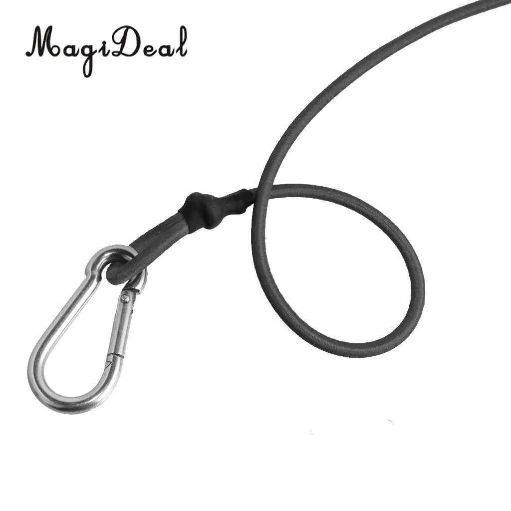 Elastic Kayak Canoe Safety Leash Fishing Rod Lanyard Paddle Leash for Kayaking Canoeing Rafting Inflatable Boat Accessories