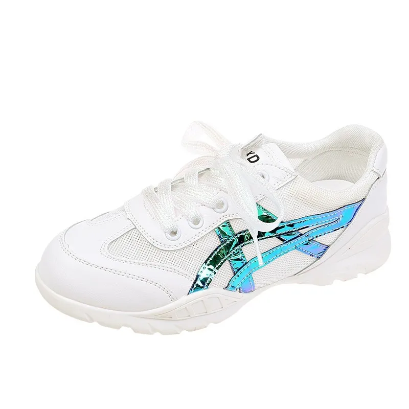 

Womens Breathable Mesh Sports Running Shoes Woman Summer White Gym Sneakers 2019 Light Bottom Shoes Zapatos De Mujer