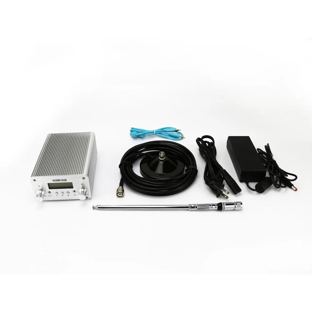 

Professional T15T 5W/15W Switchable Output Power FM Audio Transmitter Kit with Car Sucker Antenna with 5m Cable