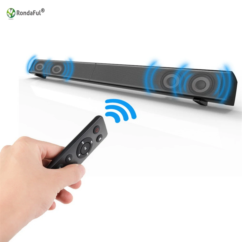 2017 Bluetooth Speaker Soundbar Wireless Loudspeaker Subwoofer Column Hands free Hoparlor for font b TV b