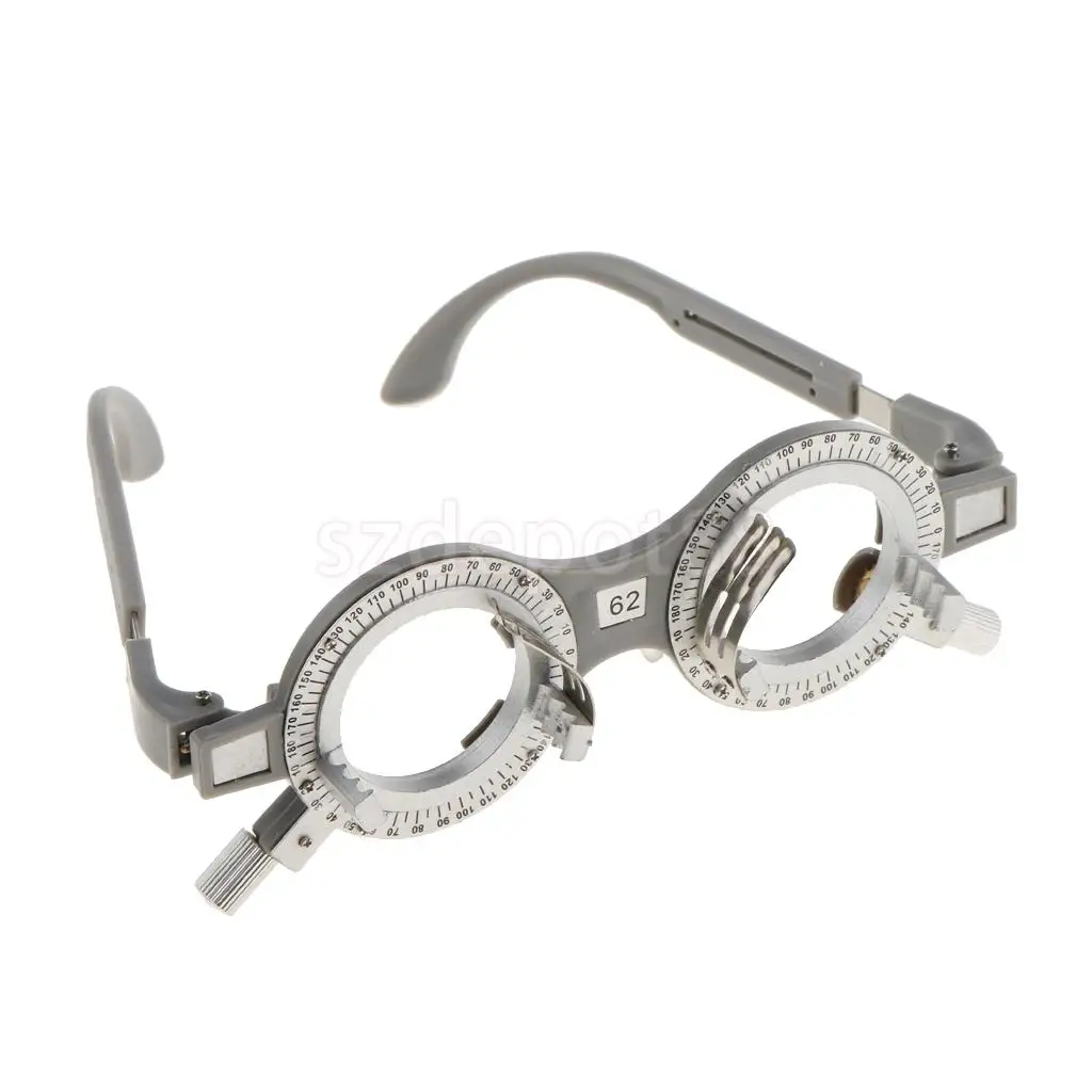 Universal Adjustable Optical Trial Lens Frame Eyeglasses Optometry Optician Optic 52mm 56mm 58mm 60mm 62mm 64mm 66mm 68mm 70mm