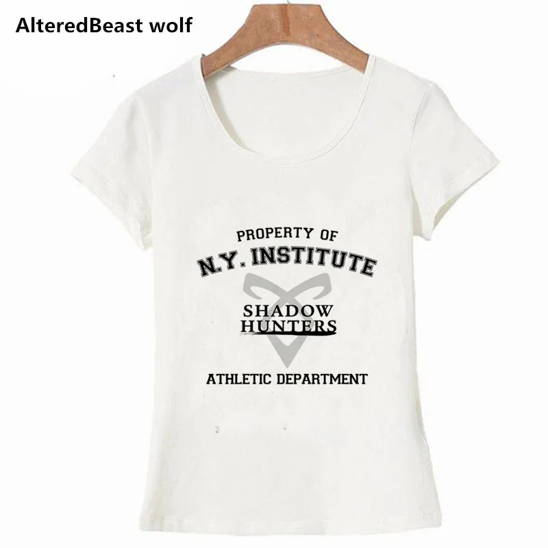

New Arrival Shadowhunters harajuku t shirt women Hipster Cool Tops women tops camisetas mujer t-shirts women summer 2019