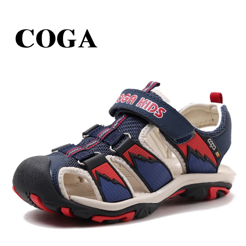 

COGA 2017 New Arrival Boys Sandals Children Sandals Closed Toe Sandals for Little and Big Sport Kids Summe Shoes Eur Size 23-39