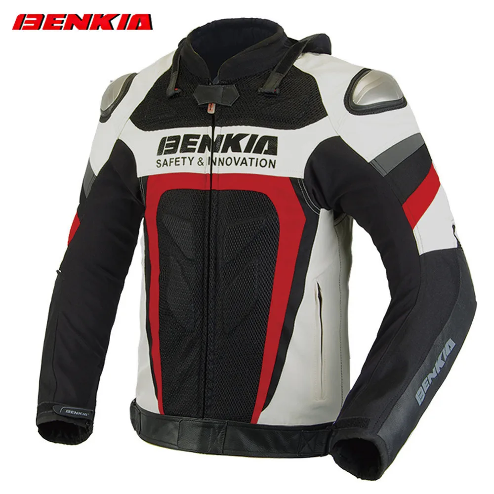 

BENKIA GL70 Motorcycle Jacket Riding Men's Windproof Breathable Motorcycle Racing Jacket Blouson Moto Motorbike Jacket Clothing