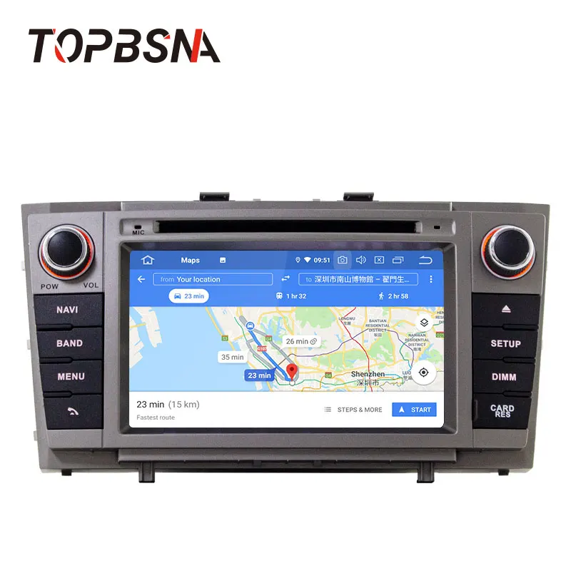 Excellent TOPBSNA Android 9.0 Car DVD Player Autoradio for Toyota T27 Avensis 2008-2013 GPS Navigation 2 Din Car Radio Video Stereo RDS CD 2 Excellent TOPBSNA Android 9.0 Car DVD Player Autoradio for Toyota T27 Avensis 2008-2013 GPS Navigation 2 Din Car Radio Video Stereo RDS CD 2