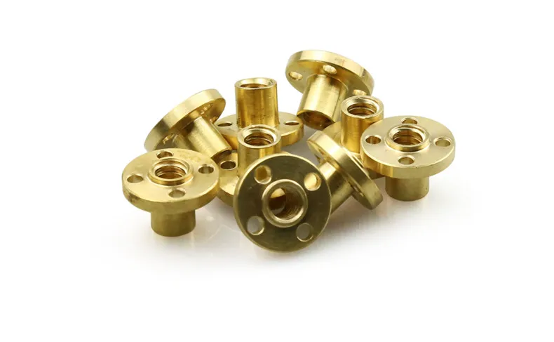 T8   8mm T Type Lead Screw Nut Brass Nut For CNC Parts for 3D printer Z Axis (16)