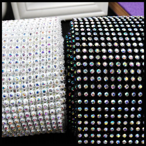 

24 rows plastic rhinestone trimming with glass stones,5yards/lot,3mm sew on decorative banding,wholesale garment accessories