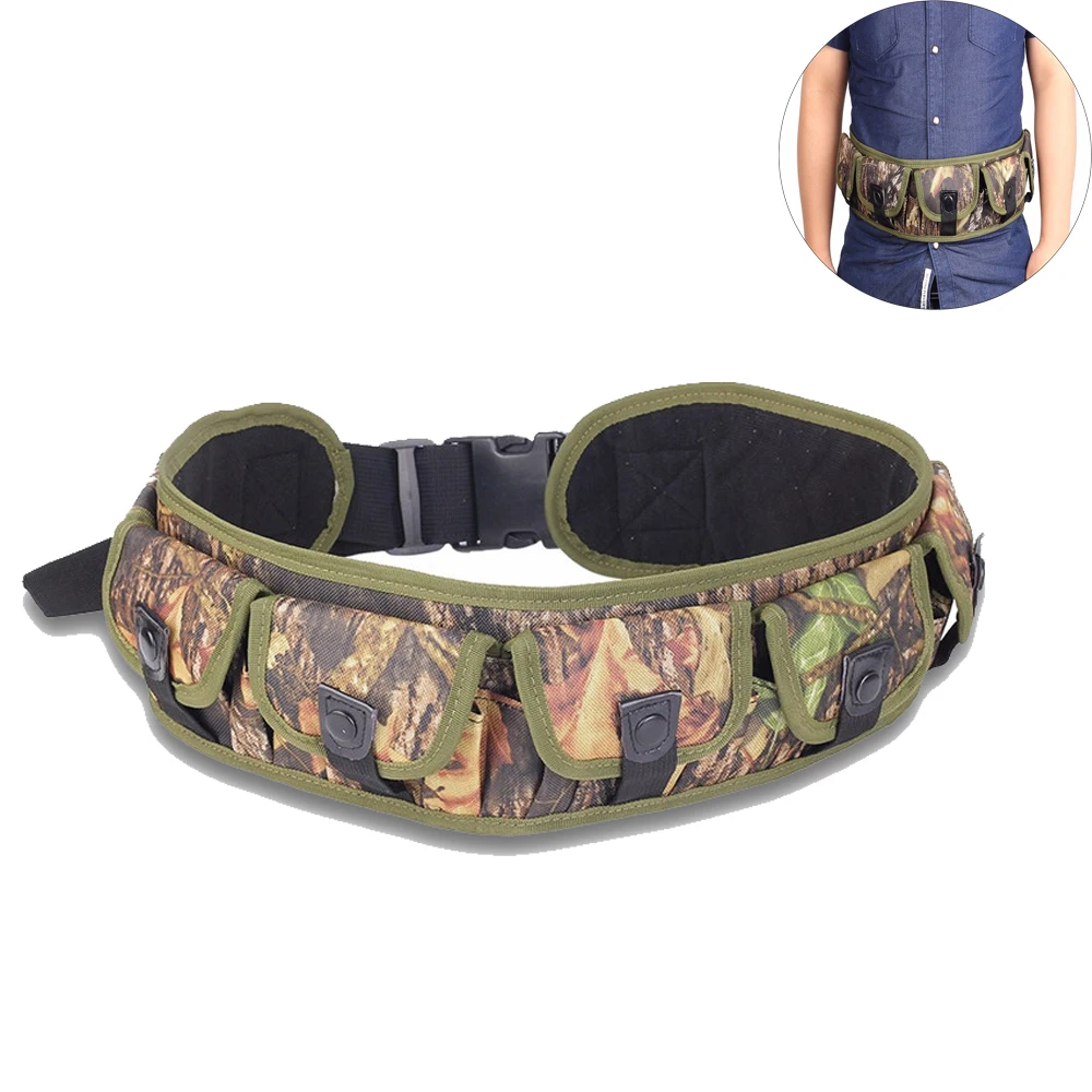 

Airsoft Hunting Shooting 20GA/12GA Shotshell Bandolier Ammo Cartridge Waist Belt Pouch Gun Shell Bullet Holder 25/28 Rounds