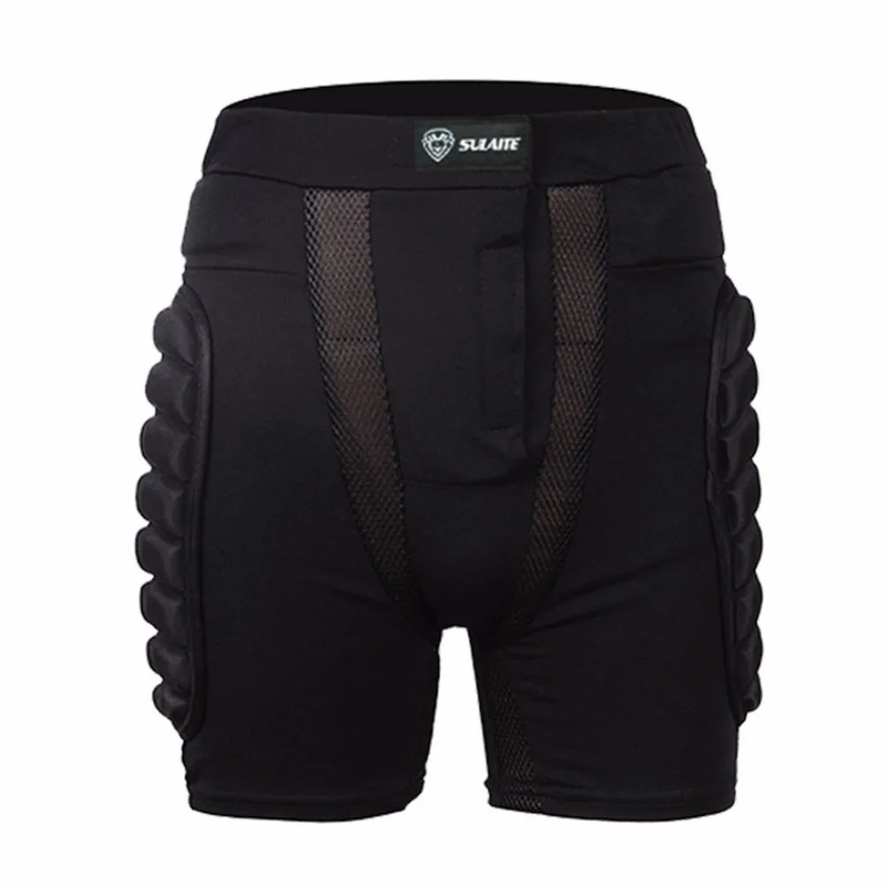 Black Motocross Shorts Skateboard Body Armor Snowboard Skiing Racing Motorcycle Skating Sports